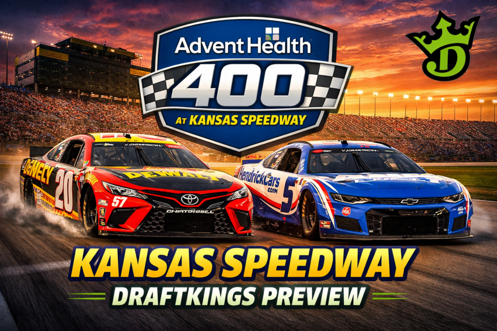 2026 AdventHealth 400 at Kansas Speedway DraftKings Preview