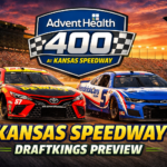 2026 AdventHealth 400 at Kansas Speedway DraftKings Preview