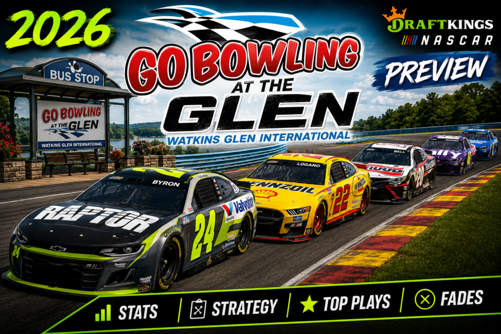 2026 Go Bowling at The Glen DraftKings Preview