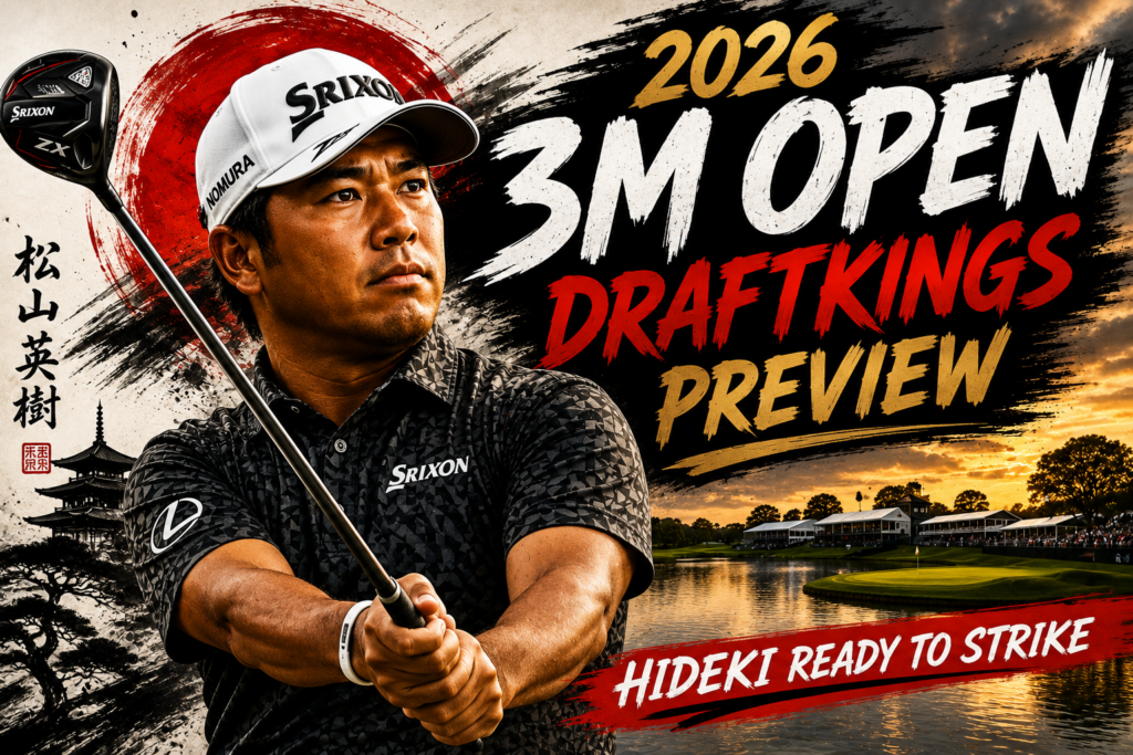 2026 3M Open DraftKings Preview