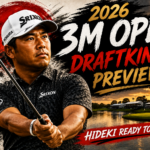 2026 3M Open DraftKings Preview