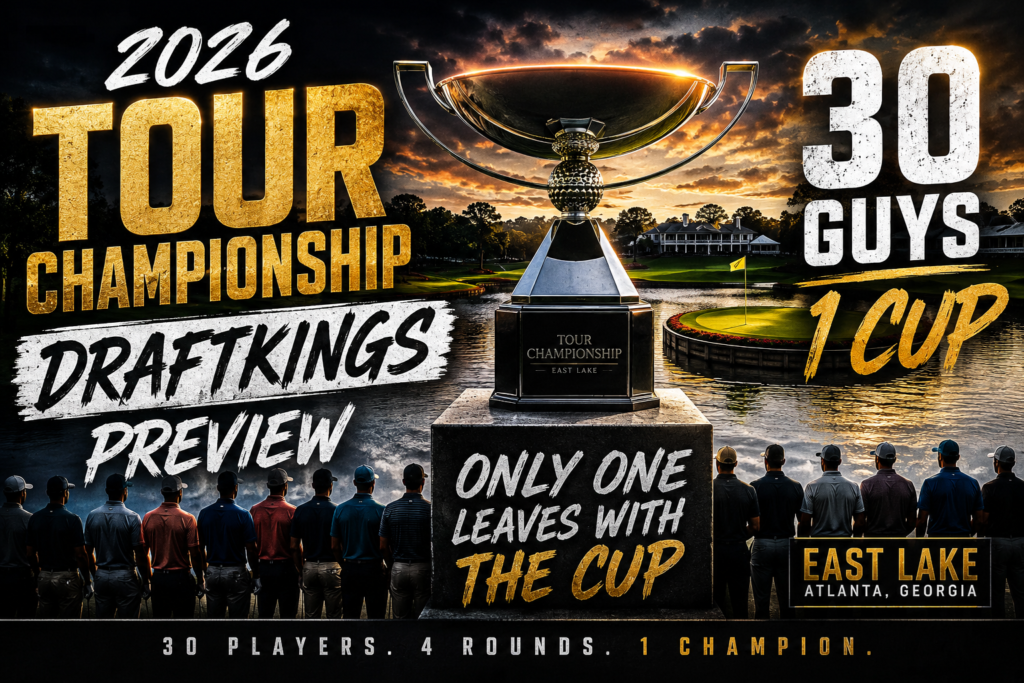2026 TOUR Championship DraftKings Preview at East Lake